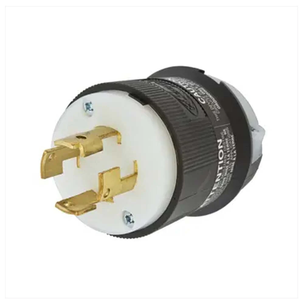 CLAVIJA INDUSTRIAL MEDIA VUELTA 4P-4H 30A/120-208V. *** OFRECER HBL3431C O AH3431N *** LEVITON