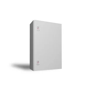AX ARMARIO COMPACTO METÁLICO 600X380X210 RAL7035 STANDARD CON PLACA DE MONTAJE IP66 NEMA 4