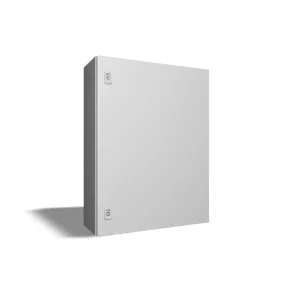 AX ARMARIO COMPACTO METÁLICO 800X600X250 RAL7035 STANDARD CON PLACA DE MONTAJE IP66 NEMA 4