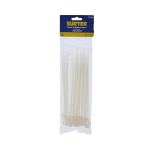 Cincho plástico 160 x 4.8mm 50 piezas natural Surtek