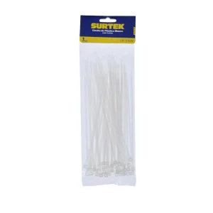 Cincho plástico 203 x 3.6mm 50 piezas natural Surtek