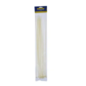 Cincho plástico 450 x 4.8mm 25 piezas blanco Surtek