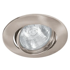 LUMINARIO REDONDO EMPOTRABLE DIRIGIBLE 50W. NEGRO LED O HALOGENO EMP-105S 46616 TRUPER *** OFRECER YD330/S ***