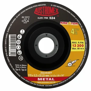 Disco 524 corte metal 4 1/2” Austromex