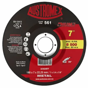 Disco 561 desbaste de metal 7x7/8” Austromex