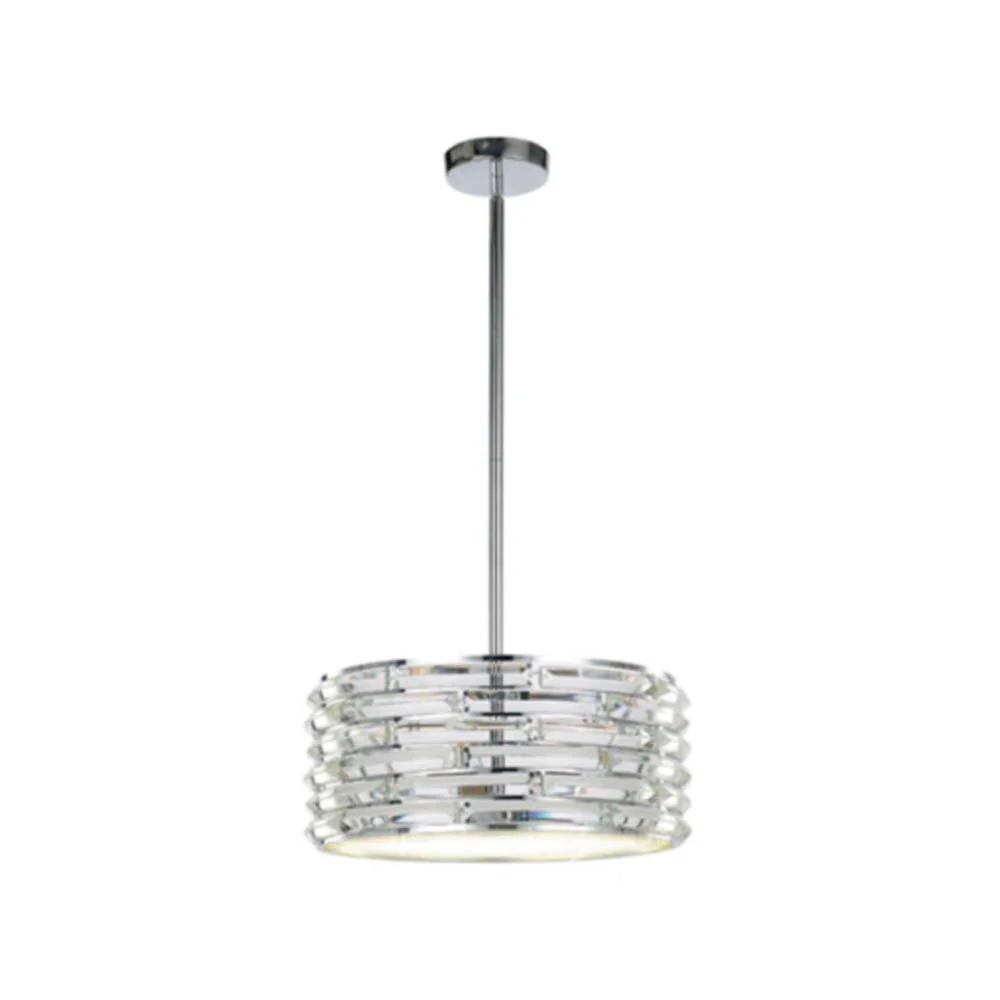 COLGANTE DE CRISTAL MIMOSA TECNOLITE 1.70 METROS DE ALTURA POTENCIA MÁXIMA 60W 3 BASES E27 NO INCLUYE FOCOS ***TECNOLITE HAE***