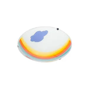 LAMPARA DE TECHO INFANTIL DE 60W COLOR CROMO *** HA. LUMI ***