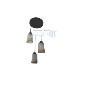 CHAROLA TRIPLE BASE CHOCOLATE CON PANTALLA VASO AMARILLO MCA GUZMAN