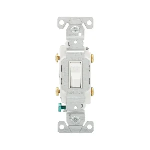 INT. DE PALANCA BCO 2P COMPACTO 15A. 120/277V. *** OFRECER CS215-02W ***