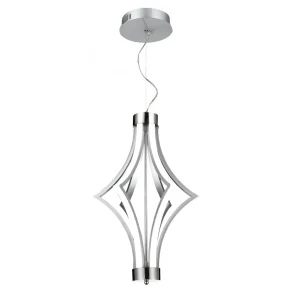 LUMINARIO COLGANTE LED 6X11W ACABADO SATINADO  STRATTO *** HA. LUMI ***