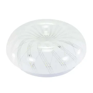 PANTALLA LED CON PATRON DE FLOR 10W 85-265V 6500K MCA MLESSO LE-SS08022-9 *** SIN T.E***
