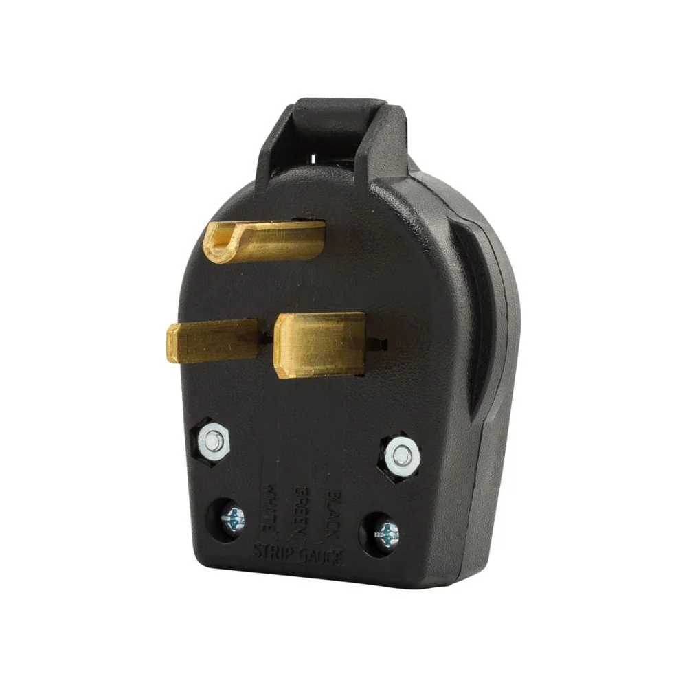 CLAVIJA ANGULO UNIV. PVC 2P3H 30A 250VCA MENA 6-30P NEGRO ARROW HART S42-SP