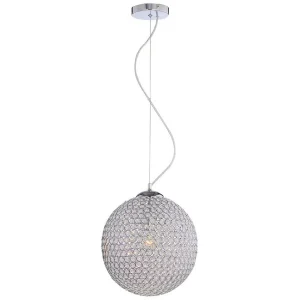 LAMP. CRISTAL METAL CROMADO G9-40W 127V TH2910/C *** HA. LUMI ***